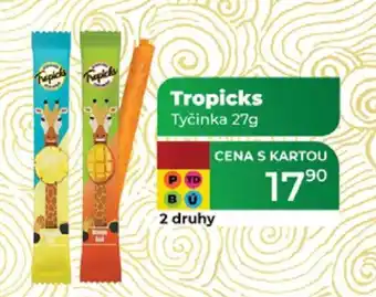 Tamda Foods Tropicks Tyčinka nabídka