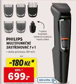 Lidl MULTIFUNKČNÍ ZASTŘIHOVAČ 7 v 1 nabídka