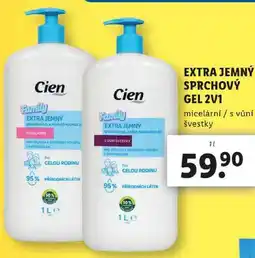 Lidl EXTRA JEMNÝ SPRCHOVÝ GEL 2V1, 1 l nabídka