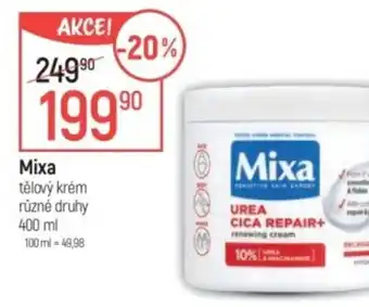 Globus Mixa tělový krém nabídka