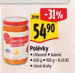 Albert Polévky chlazené - balené 650 g nabídka