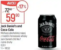 Globus Jack Daniel's and Coca-Cola nabídka