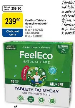 Tesco Feel Eco Tablety do myčky nádobí, 40 ks nabídka