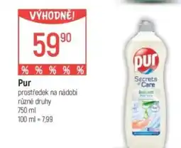 Globus Pur prostředek na nádobí nabídka