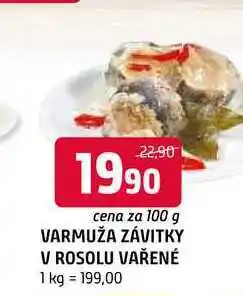 Terno Varmuža Závitky v rosolu 100g nabídka