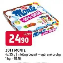 Terno ZOTT Monte nabídka