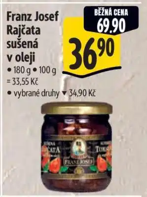 Albert Franz Josef Rajčata sušená v oleji nabídka