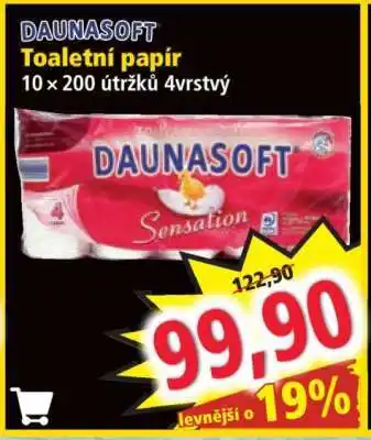 Norma DAUNASOFT Toaletní papír nabídka