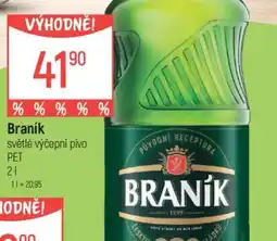 Globus Braník světlé výčepní pivo PET nabídka