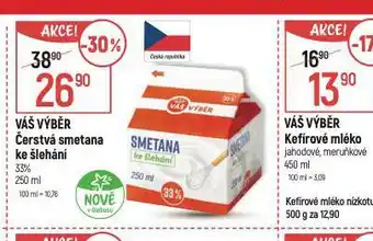 Globus Čerstvá smetana ke šlehání 33% nabídka