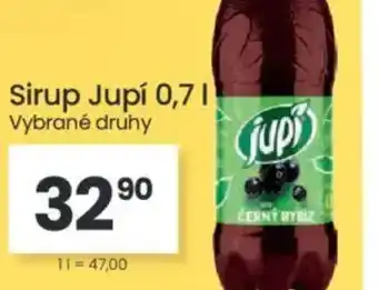 Kubík potraviny Sirup Jupí nabídka