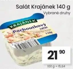 Kubík potraviny Salát Krajánek nabídka