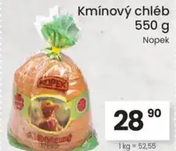 Kubík potraviny Kmínový chléb nabídka