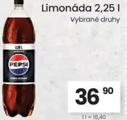Kubík potraviny PEPSI Limonáda nabídka