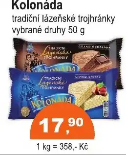 COOP DISKONT Kolonáda tradiční lázeňské trojhránky nabídka