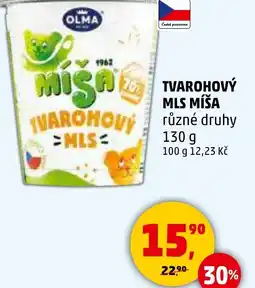 Penny Market Tvarohový mls Míša nabídka