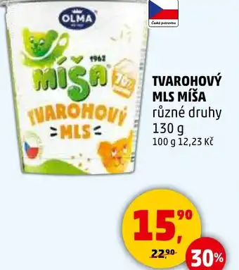 Penny Market Tvarohový mls Míša nabídka