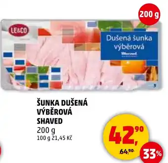 Penny Market Šunka Dušená výběrová shaved nabídka