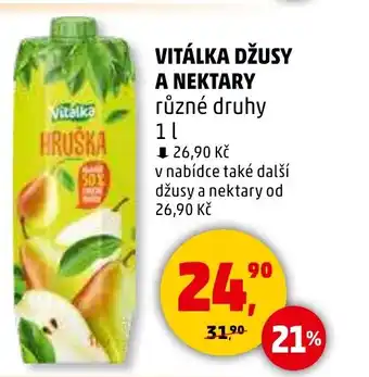 Penny Market Vitálka džusy a nektary nabídka
