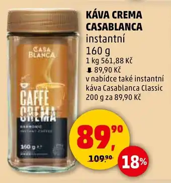 Penny Market Káva crema Casablanca nabídka