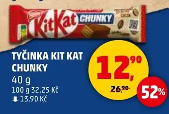 Penny Market Tyčinka Kit Kat chunky nabídka
