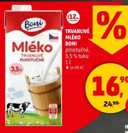 Penny Market Trvanlivé mléko Boni nabídka