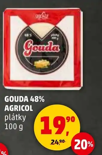 Penny Market Gouda 48% Agricol nabídka