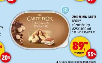 Penny Market Zmrzlina carte d'or nabídka