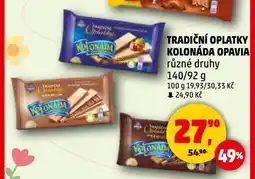 Penny Market Tradiční oplatky kolonáda nabídka