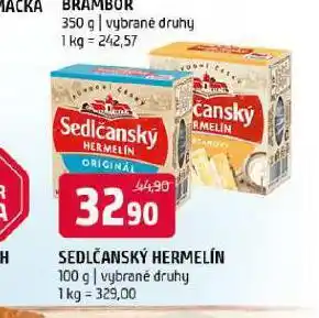 Terno Sedlčanský hermelín nabídka