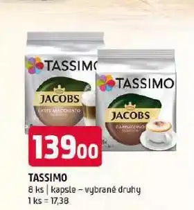 Terno Tassimo kapsle nabídka