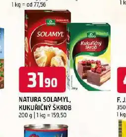 Terno Natura solamyl, kukuřičný škrob nabídka