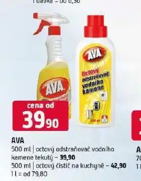 Terno Ava octový odstraňovač vodního kamene tekutý nabídka