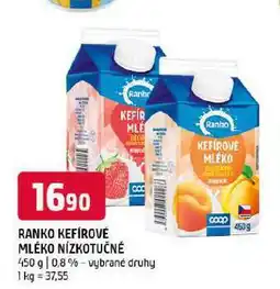 Terno Ranko kefírové mléko nízkotučné nabídka