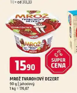 Terno Mrož tvarohový dezert nabídka