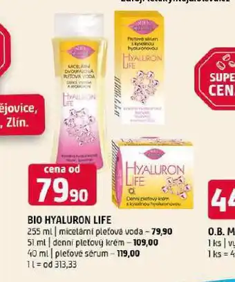 Terno Bio hyaluron life micelární voda nabídka