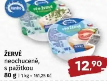 Coop ŽERVÉ neochucené, s pažitkou nabídka