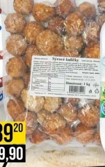 Jip Sýrové kuličky obalované nabídka