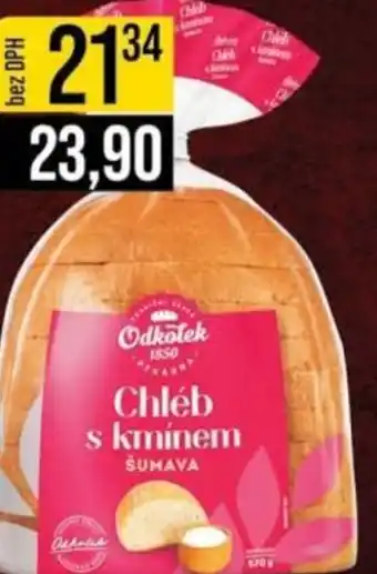 Jip Odkolek chléb Sumava skmínem, krájený nabídka
