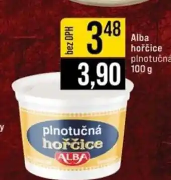 Jip Alba hořčice plnotučná nabídka