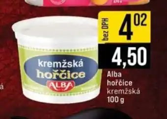 Jip Alba hořčice kremžská nabídka