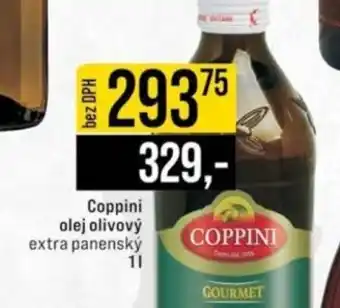 Jip Coppini olej olivový extra panenský nabídka