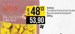 Jip Voltan Tortellini Prosciutto Crudo Ravioli plněné houbami nabídka