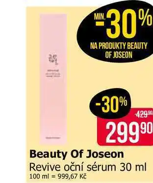 Teta Beauty Of Joseon Revive oční sérum 30 ml nabídka