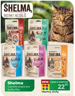 Tamda Foods Shelma Gainfree snack pro kočky 60g nabídka