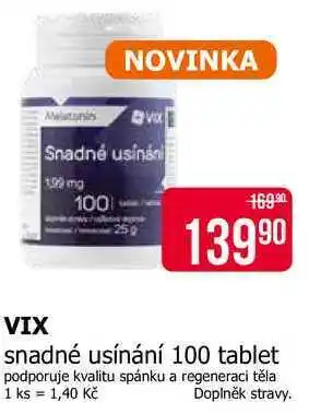 Teta VIX snadné usínání 100 tablet nabídka