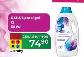 Tamda Foods GALLUS prací gel 2L 50 PD nabídka