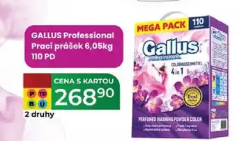 Tamda Foods GALLUS Professional Prací prášek 6,05kg 110 PD nabídka