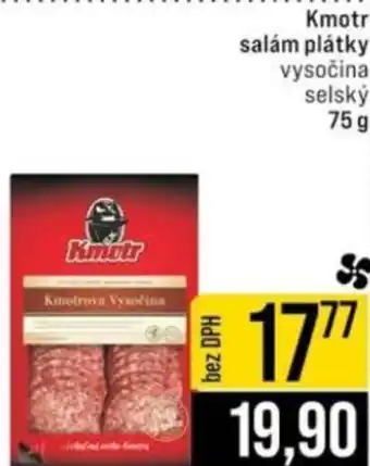 Jip Kmotr salám plátky nabídka