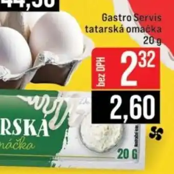 Jip Gastro Servis tatarská omáčka nabídka